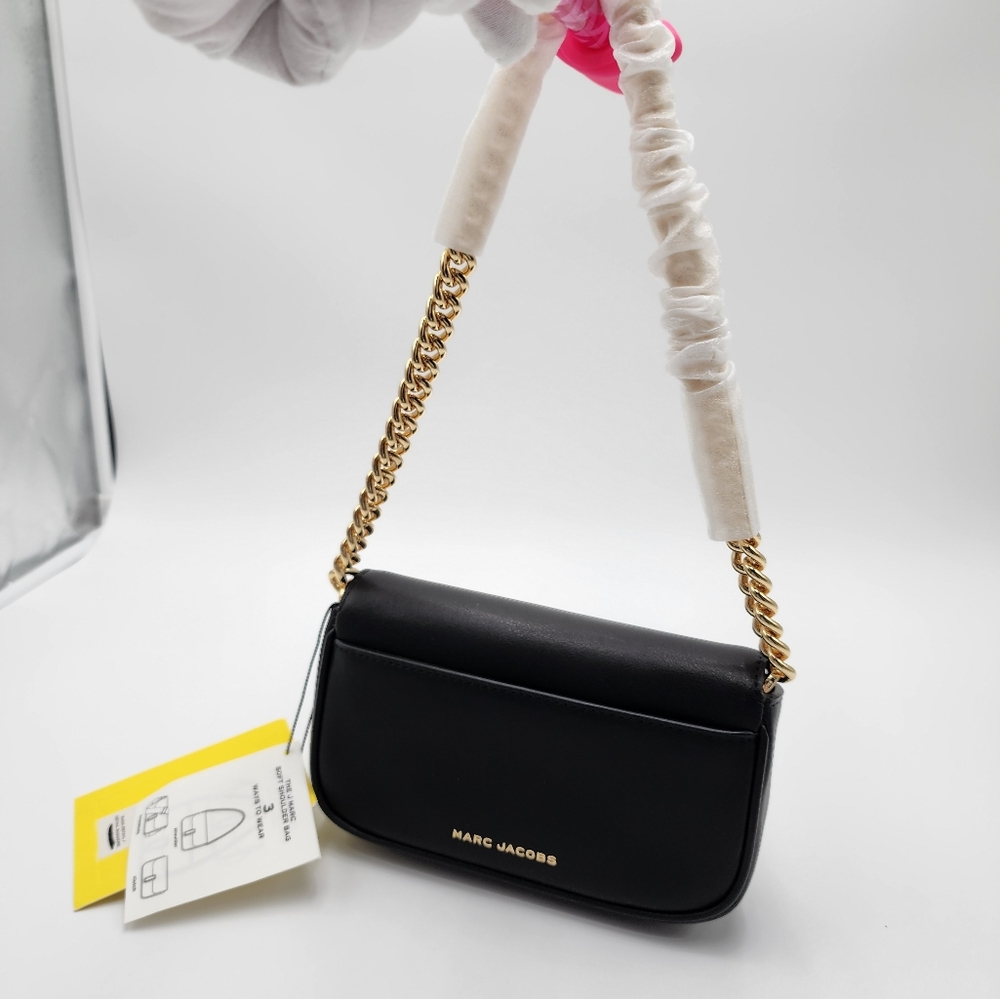 Marc Jacobs Mini J Marc Shoulder, Chain, Clutch, Crossbody Strap, Dust … - Picture 3 of 16